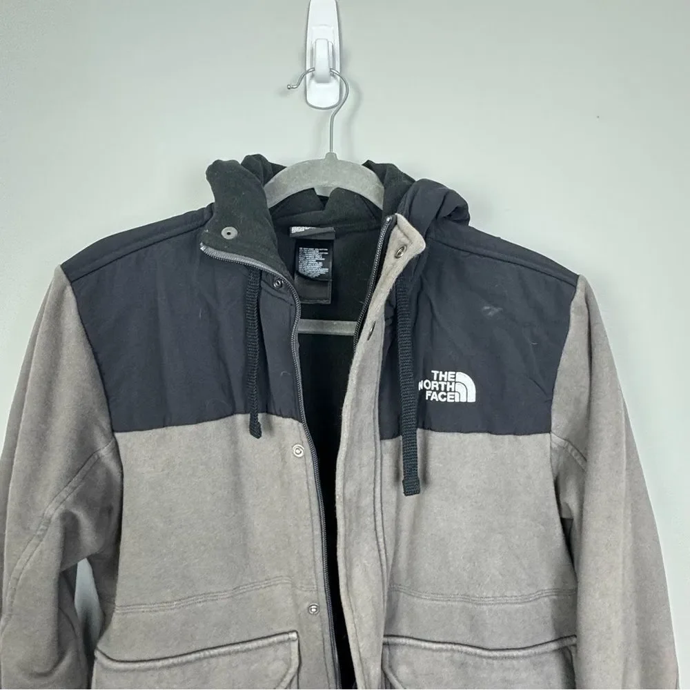 THE NORTH FACE | Two-Tone Hooded Jacket Gray and Black Men’s Size Small